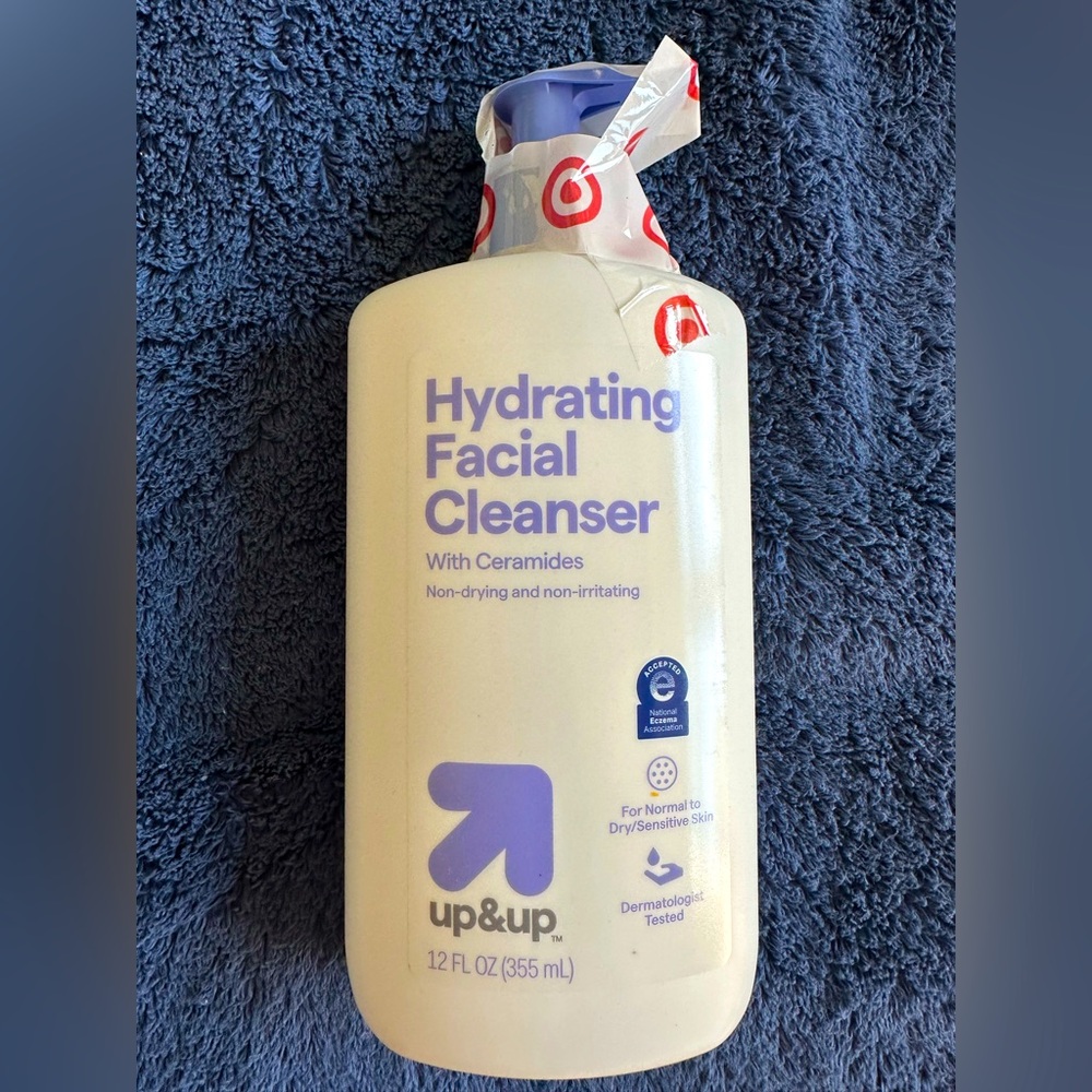 Up & Up hydrating facial cleanser with ceramides